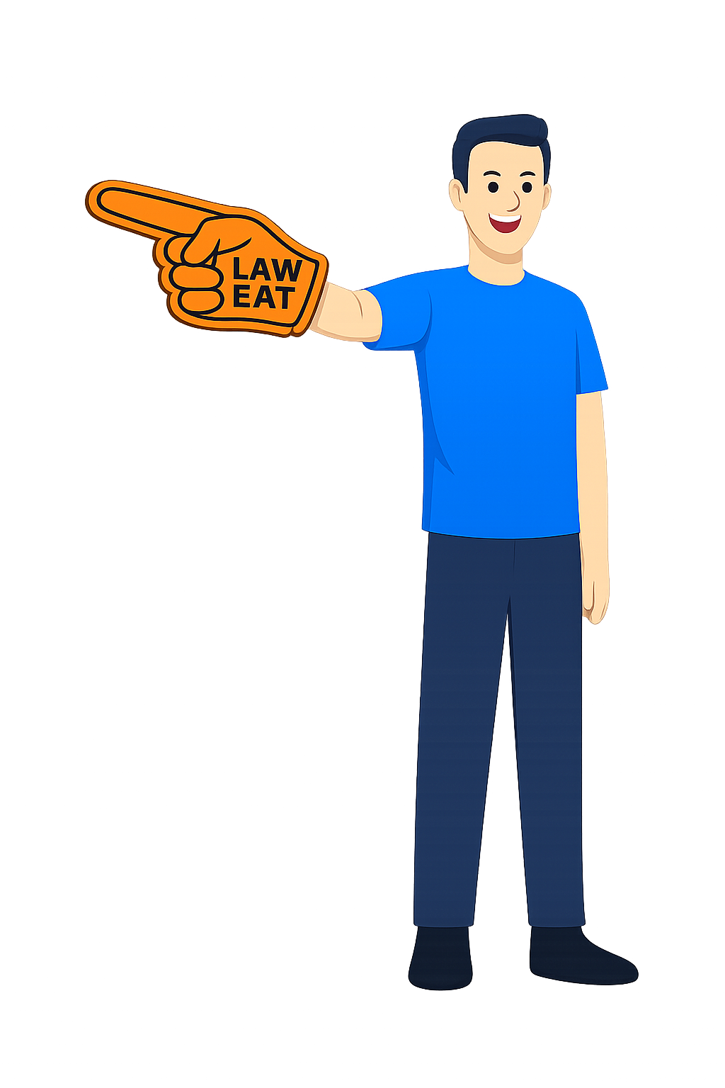 LAW EAT mascot